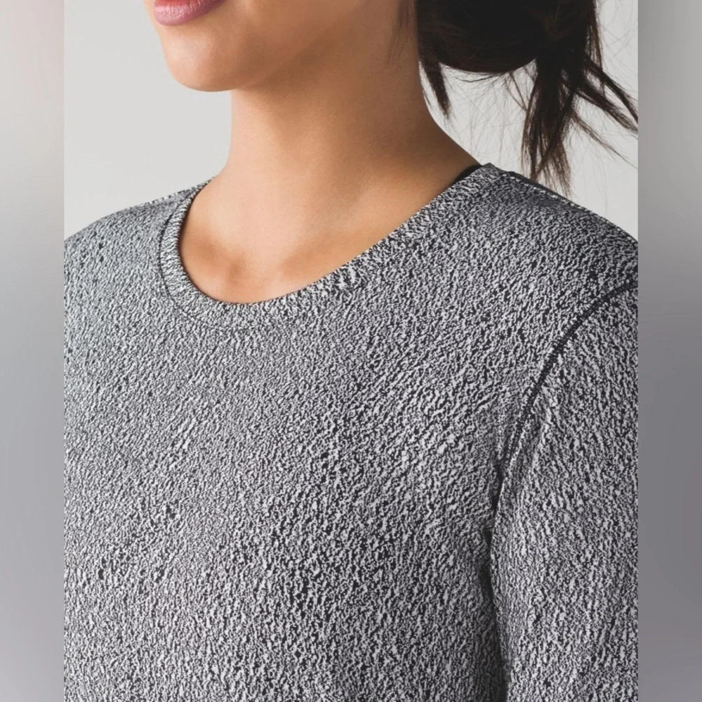 Lululemon Rush Hour Long Sleeve Crewneck Workout Shirt RULU